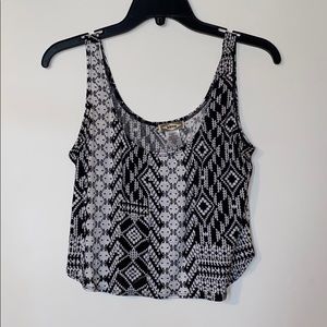 Black and White Crop